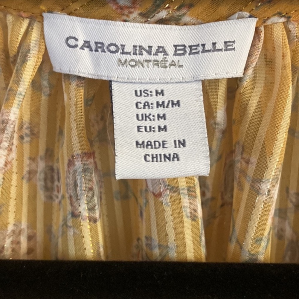 Carolina Belle Boho Long Sleeve Blouse - Picture 5 of 8